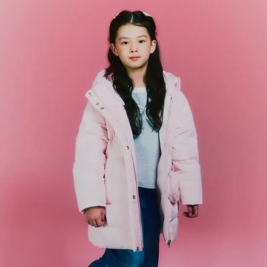 로엠걸즈 퍼가방 키링 롱 패딩 점퍼