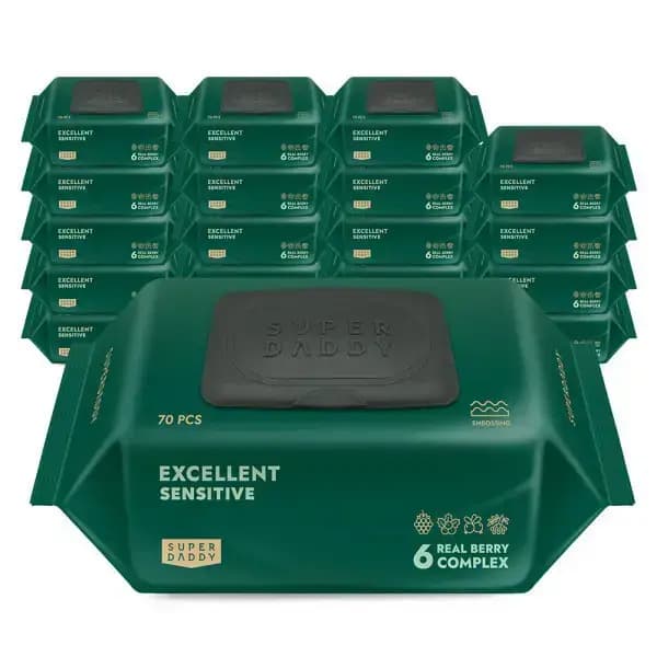 엑설런트 슈퍼대디 물티슈 20팩