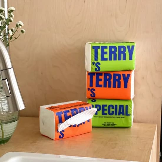 테리파머 무형광 뽑아쓰는 키친타올 150매 6팩