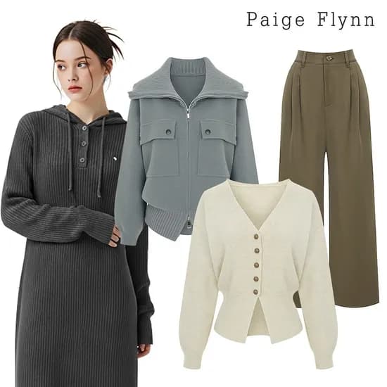 페이지플린 시어링 카라 숏트 패딩