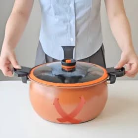 저압냄비솥 인덕션 진공 압력솥 찜기냄비