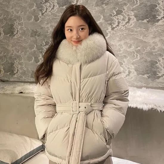 온앤온 벨티드 구스다운