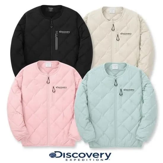 디스커버리키즈 튜브 다운 경량패딩