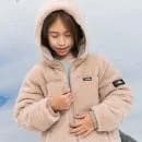 내셔널키즈 플리스 리버시블 다운점퍼