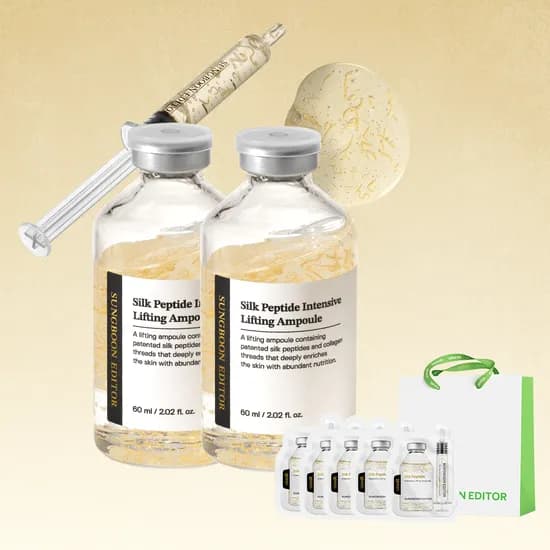 성분에디터 실크 펩타이드 리프팅 앰플 60ml 2개입