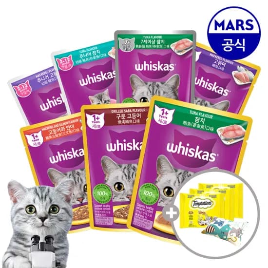 마즈 위스카스 파우치 48개 외 다양