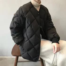 프롬하트 경량 웰론 패딩점퍼