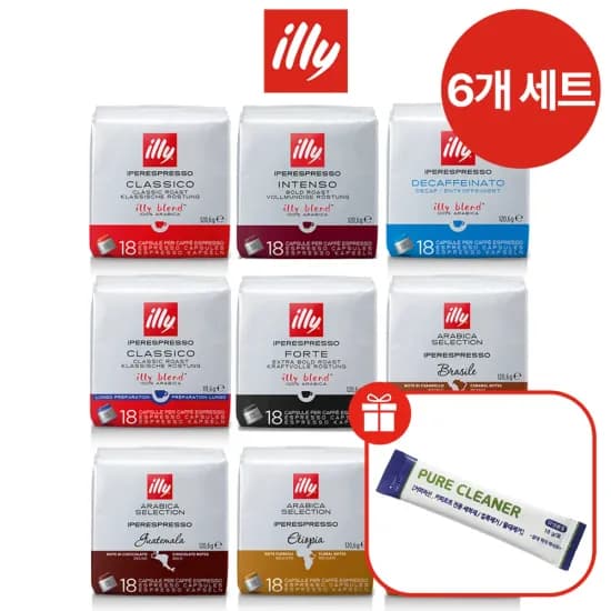 일리 전용 캡슐 18개입 6팩