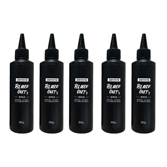 블랙아웃 곰팡이제거젤 200ml 5개