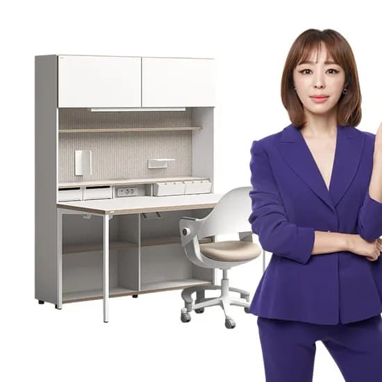 데스커 멀티책상세트 의자 1세트