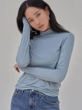 메무아 베이직 슬림쉐입 하이넥티 10개