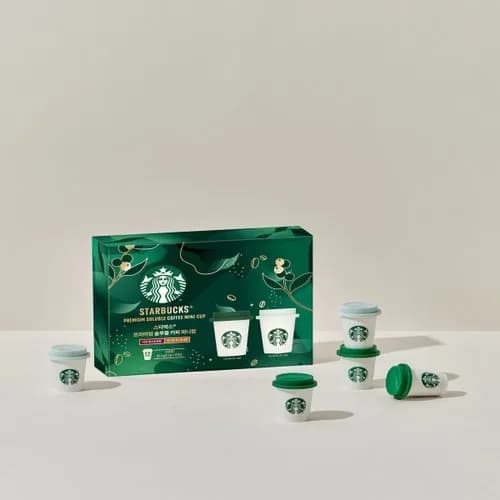 스타벅스 아메리카노 미니컵 12개