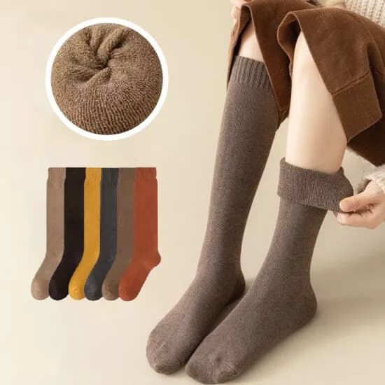 기모 보온 니삭스 6켤레 세트