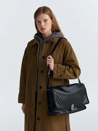 분크 헤이 패러슈트 스퀘어 숄더백 라지