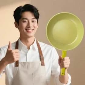 올리브그린 IH 인덕션 프라이팬 궁중팬 2종세트