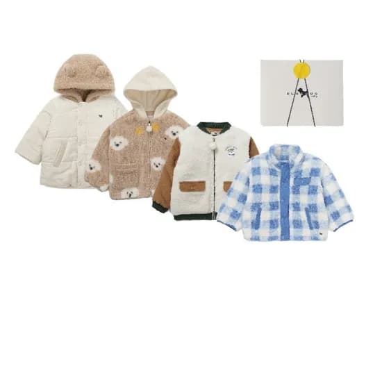 블루독베이비 양면 점퍼