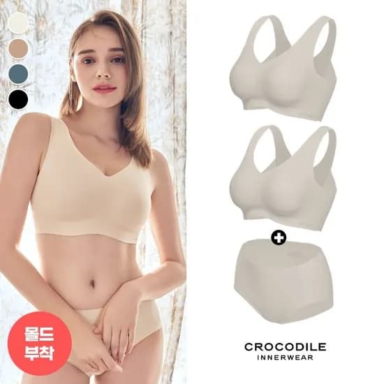감탄브라 보정브라 2개 팬티 1개 세트