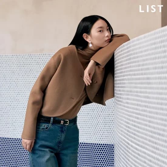 리스트 코듀로이 백밴딩 원턱 와이드팬츠