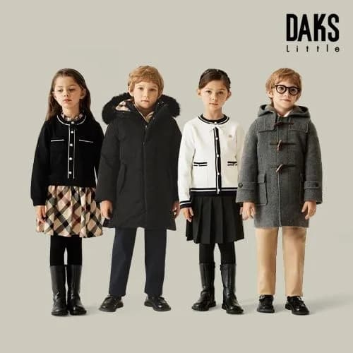 닥스리틀 베이비 숏 덕 다운 점퍼