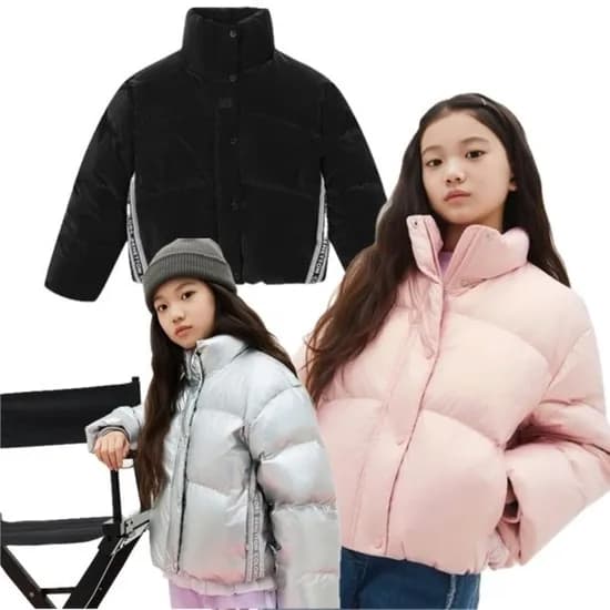 베네통키즈 테이핑 벌룬 덕 다운