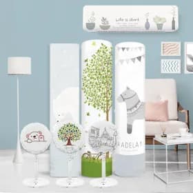 원형 선풍기 커버