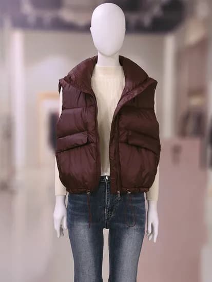 르샵 푸퍼 패딩 조끼