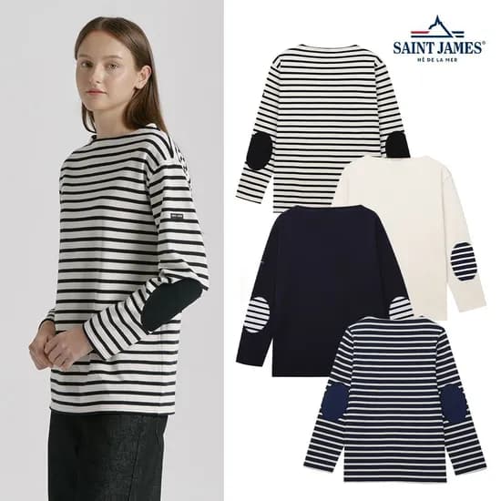 세인트제임스 스트라이프 티셔츠 5종 택1