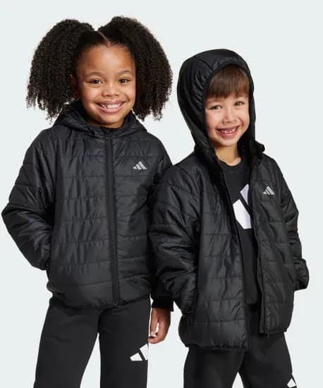 아디다스 키즈 후디 경량패딩 JL7442