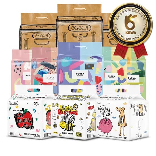 오로라기저귀 스킨핏밴드형 2박스 47,500원