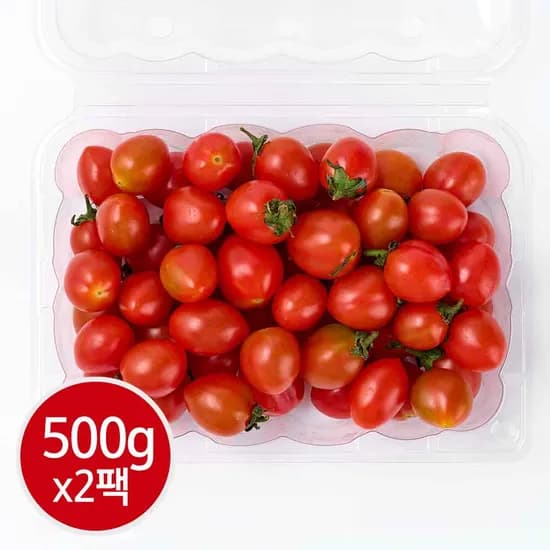 국내산 고당도 스테비아 방울토마토 500g 2팩