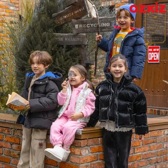 오즈키즈 봉봉롱패딩