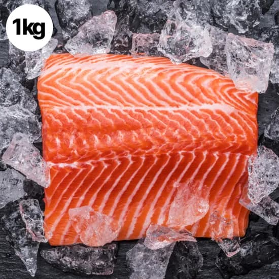 노르웨이 딥스킨 생연어 1kg (전체부위) 슈페리어등급