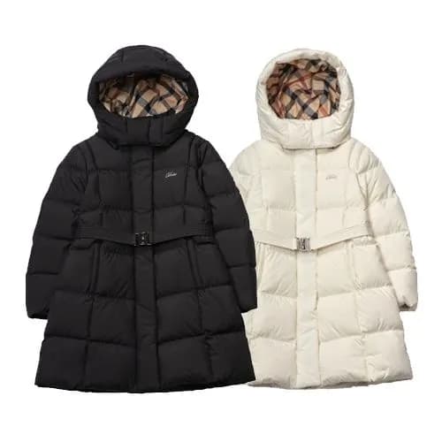 닥스키즈 벨티드 롱 다운점퍼