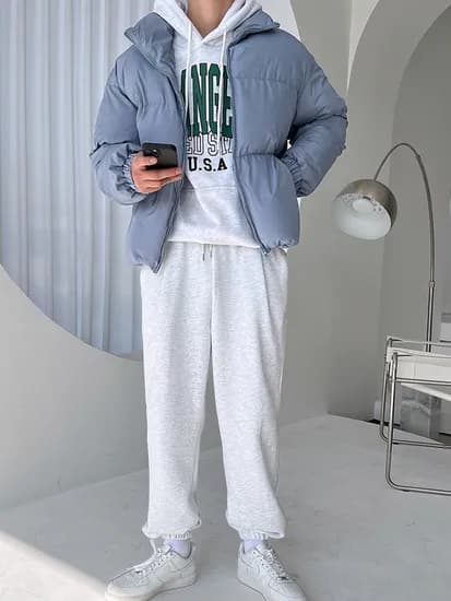 남여 웰론패딩 크롭 색상 다양