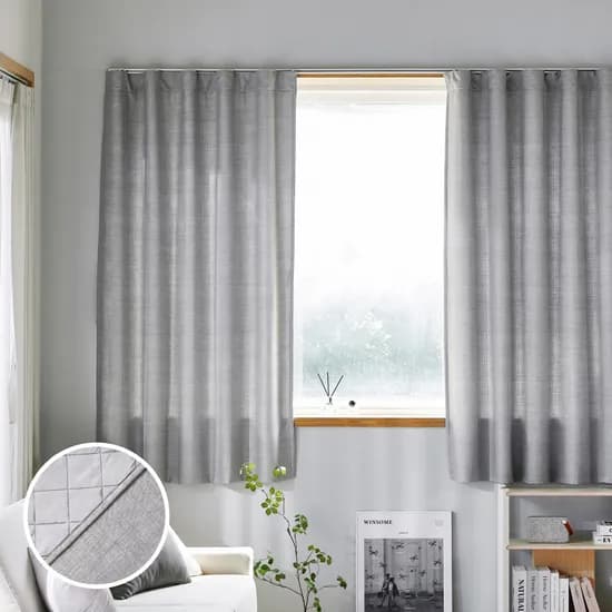 린넨스타일 3중방한커튼 창문형