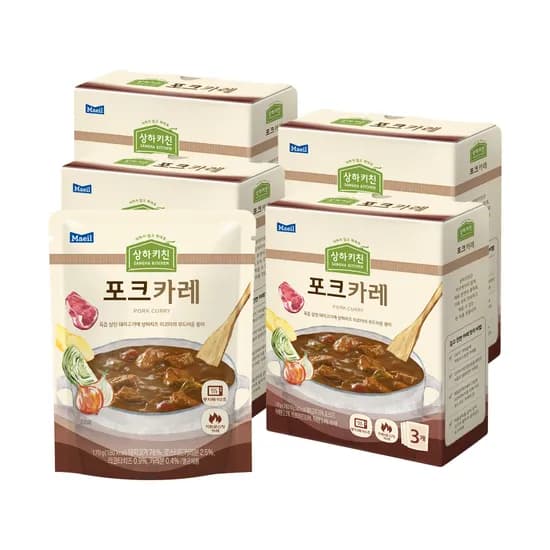 매일유업 상하키친 포크카레 170g 12팩