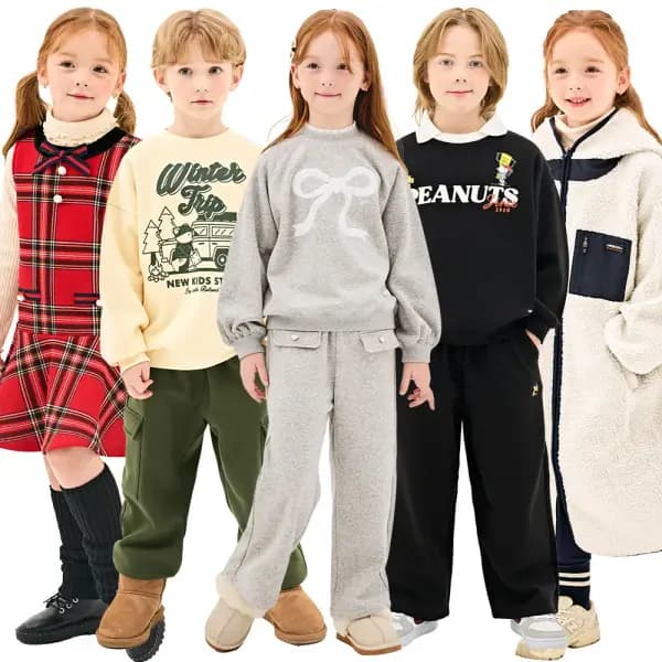 젤리스푼 New 곰돌이곰순이 뽀글이 양털 점퍼