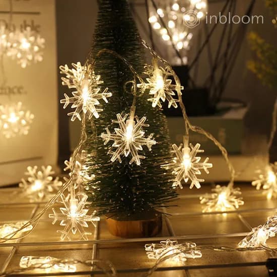 인블룸 눈꽃전구 LED 50구 2개