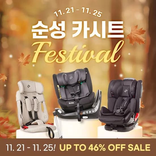 순성 빌리 휴대용 카시트 전용백