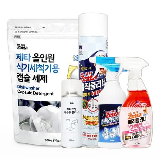 미스터제타 올인원 식기세척기용 캡슐 세제 30입 2개 + 1개 증정
