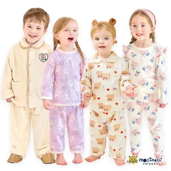 몰리멜리프렌즈 겨울 실내복 파자마 6380원~