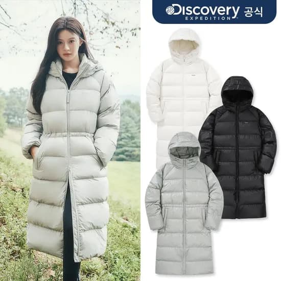 디스커버리 베로니 구스다운 롱패딩
