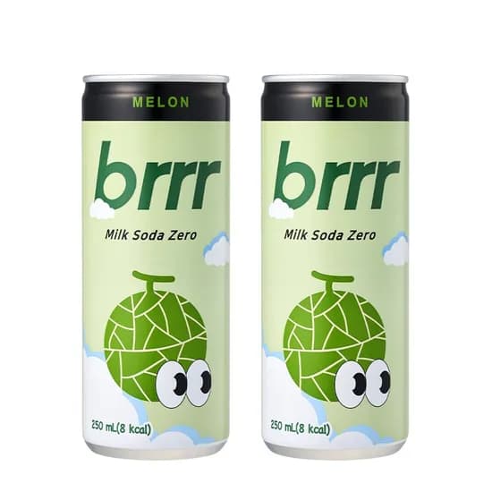 부르르 밀크소다 제로 메론 250mlX30캔