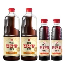 샘표 진간장 금F3 1.7L 2개 500ml 2개