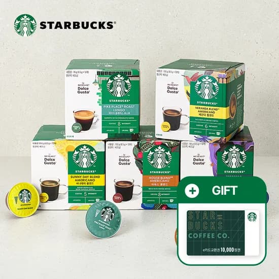 돌체구스토 스타벅스 캡슐 60개 23,750원