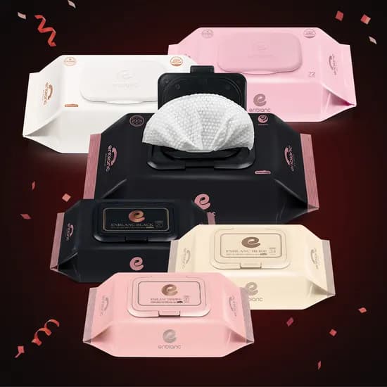 앙블랑 아기물티슈 세이프블랙 78 캡형 70매 20팩