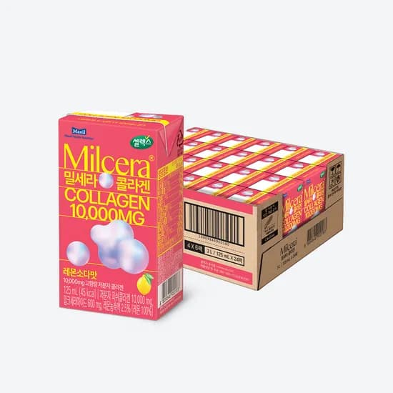 밀크세라마이드 콜라겐 드링크 125ml x 24팩