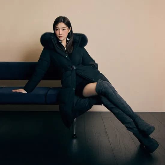 에고이스트 사가폭스퍼 시그니처 페미닌 롱 구스 다운