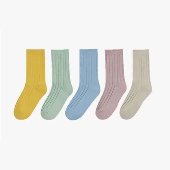 BYC 아동 골지 장목양말 10개입