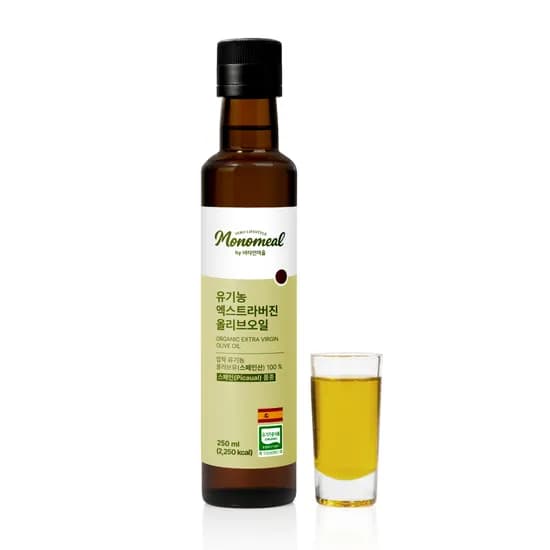 모노밀 스페인 유기농 엑스트라버진 올리브오일 250ml